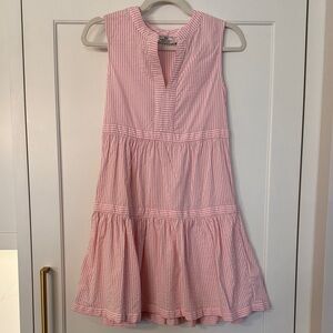 Vineyard Vines Pink Striped Dress